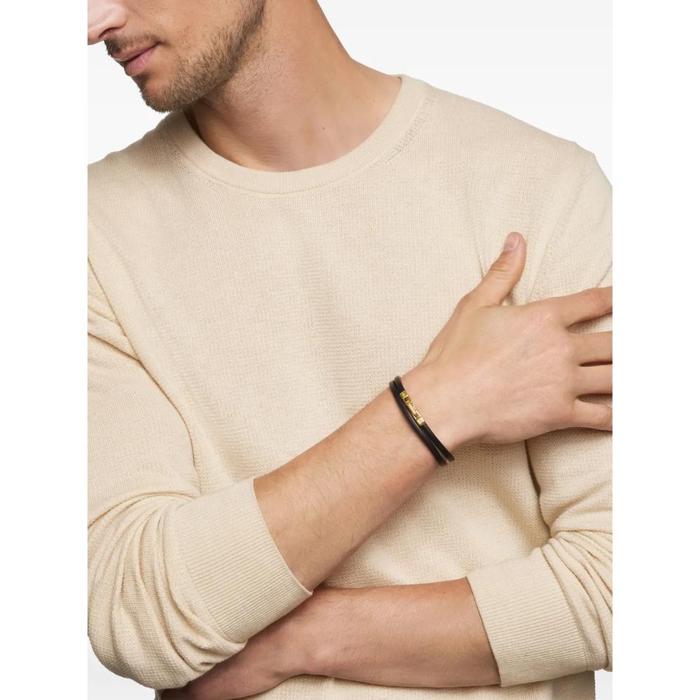 Браслет Streamline Double Wrap из желтого золота (4 мм) 2