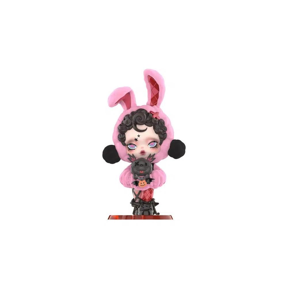 Фигурки Pop Mart SKULLPANDA Bunny Or Doggy Figure 'Black/Pink' 1