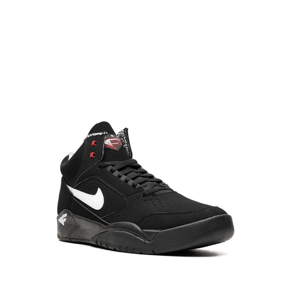 Кроссовки Air Flight Lite Mid Black White Varsity Red 2