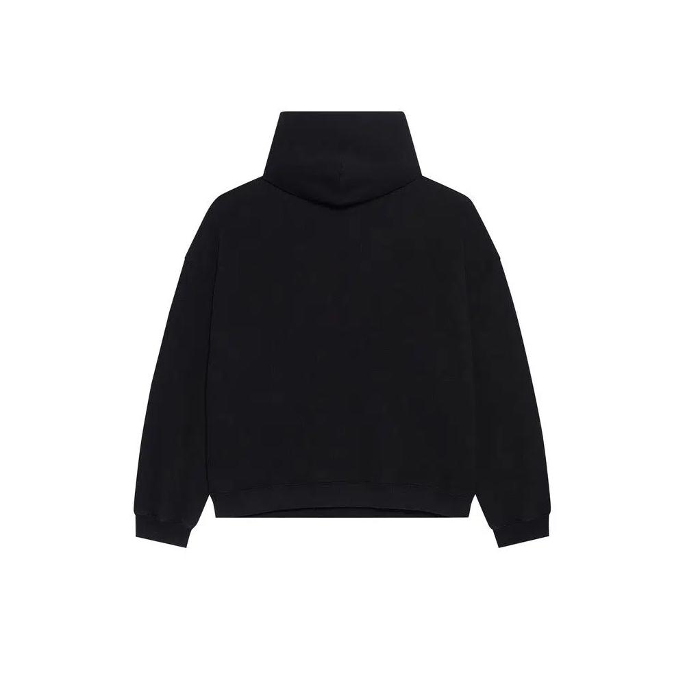 Худи Balenciaga Cities Paris Hoodie Wide Fit 'Black' 2