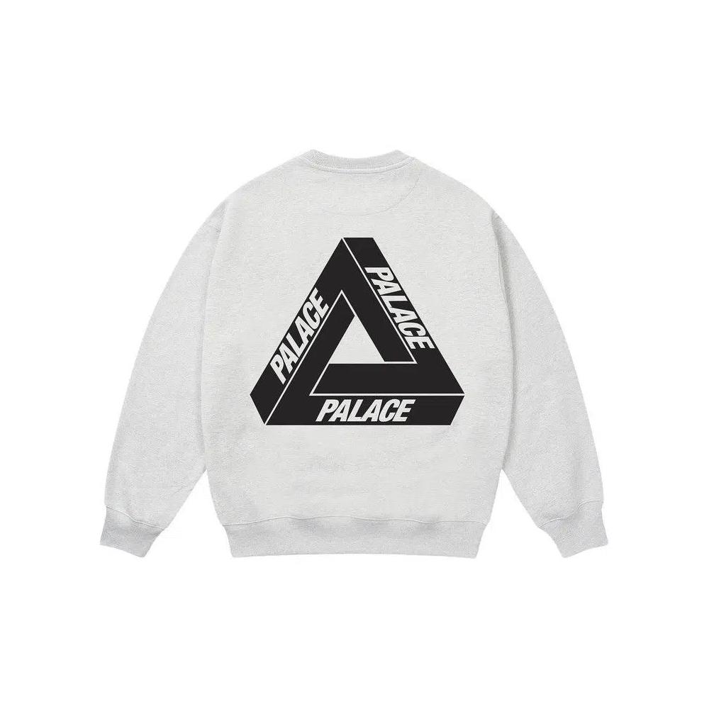 Топы Palace Tri-Ferg Crew «Grey Marl» 2