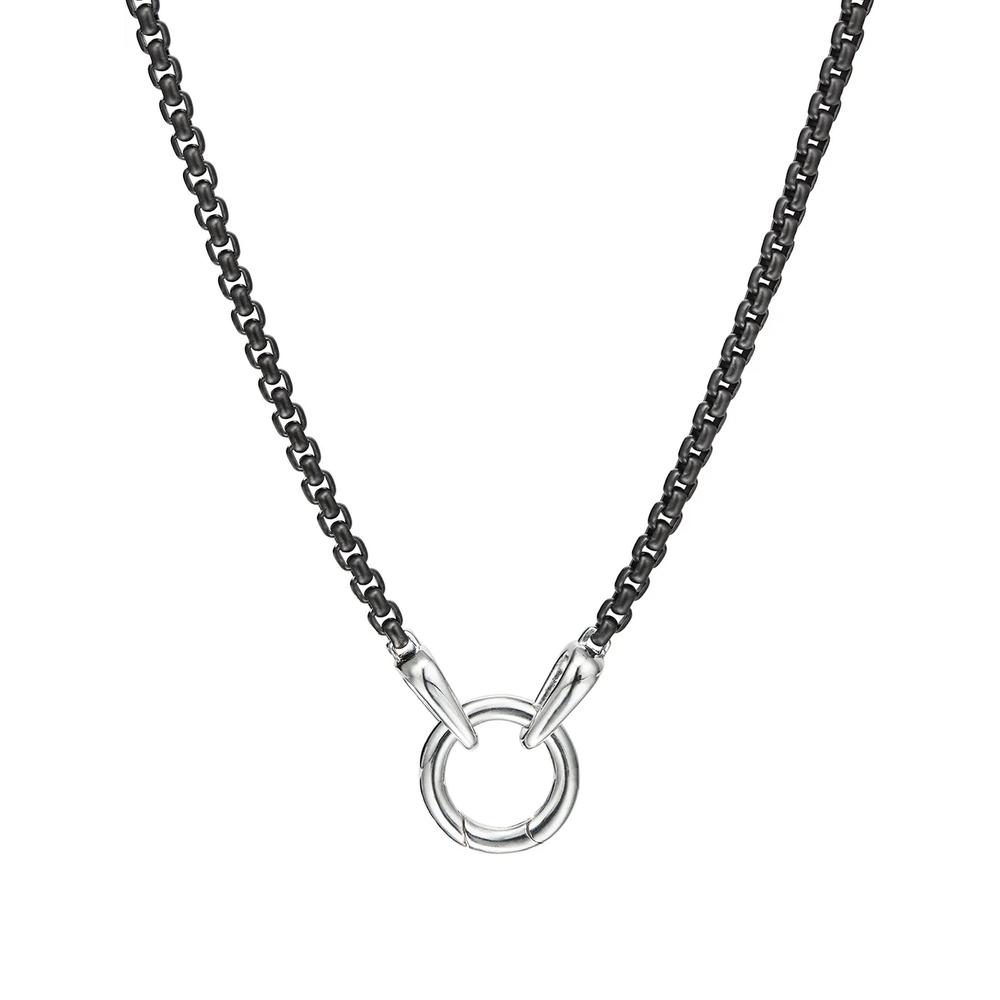 Колье Smooth Amulet Box Chain (2.7 мм) 1