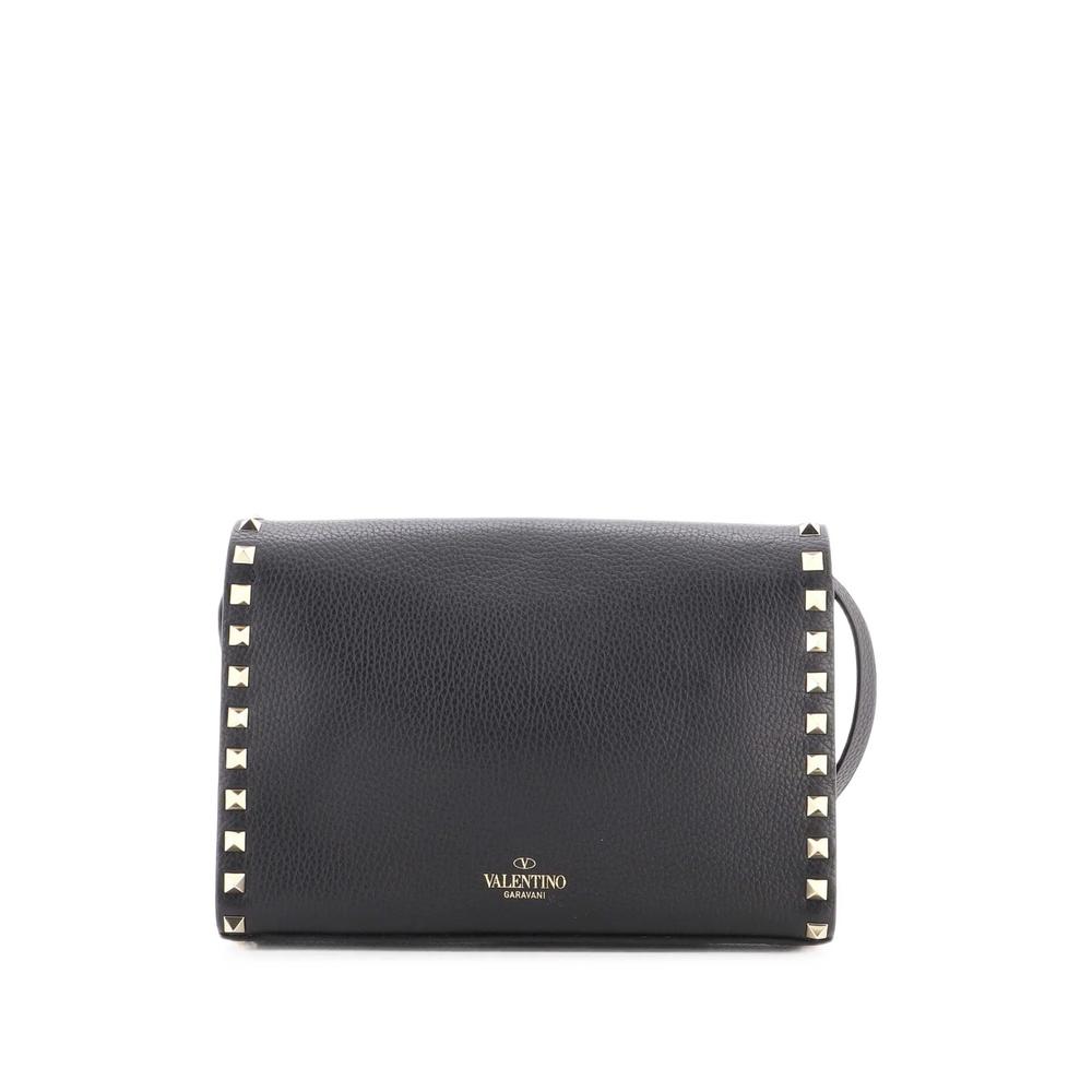 Rockstud Flip Lock Flap Bag Leather Medium crossbody bag 2