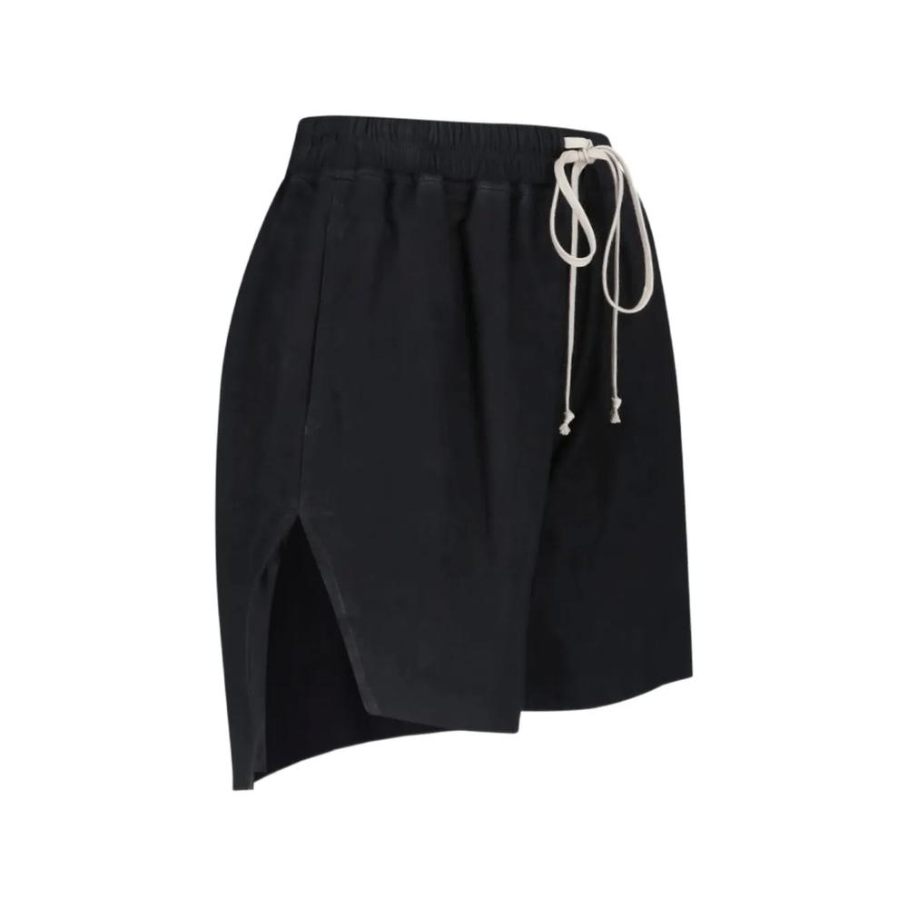 drawstring leather shorts 5