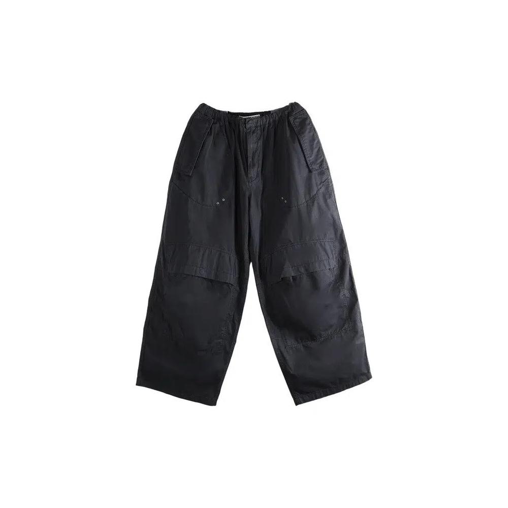 Брюки-карго Alexander Wang Articulated Pocket Mid-Rise 'Washed Black' 1