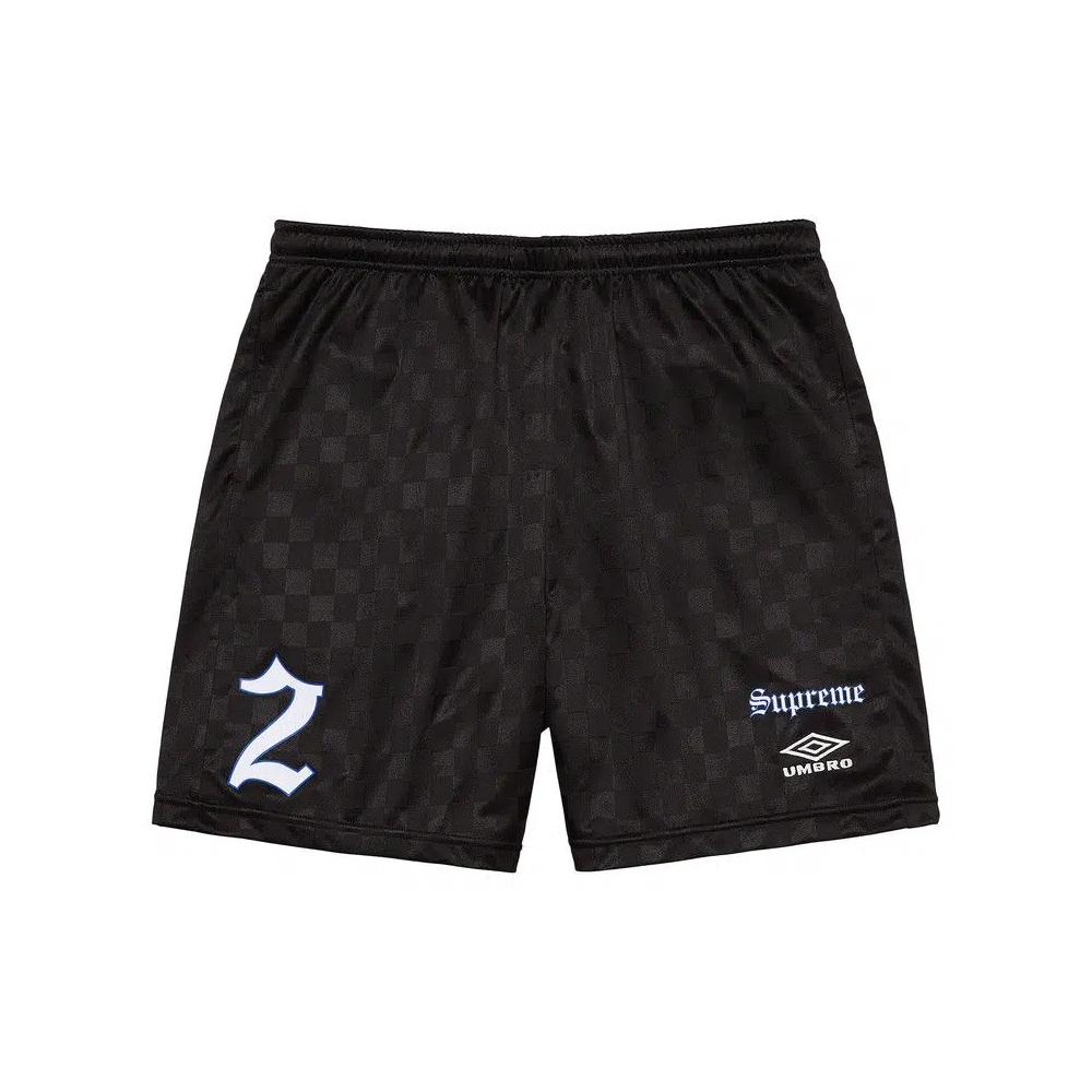 Шорты Supreme x Umbro Soccer Short 'Black' 1
