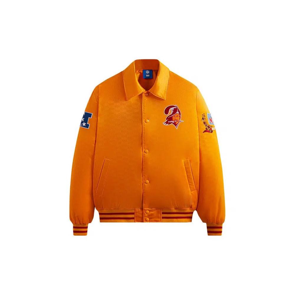 Бомберы Kith For The NFL: Buccaneers Satin Bomber Jacket 'Cone' 1