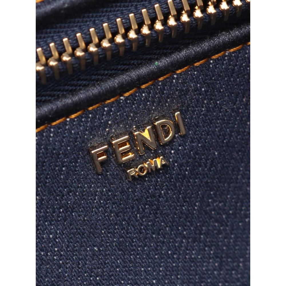 2010-2026 Medium Zucca Denim Reversible Roll tote bag 2