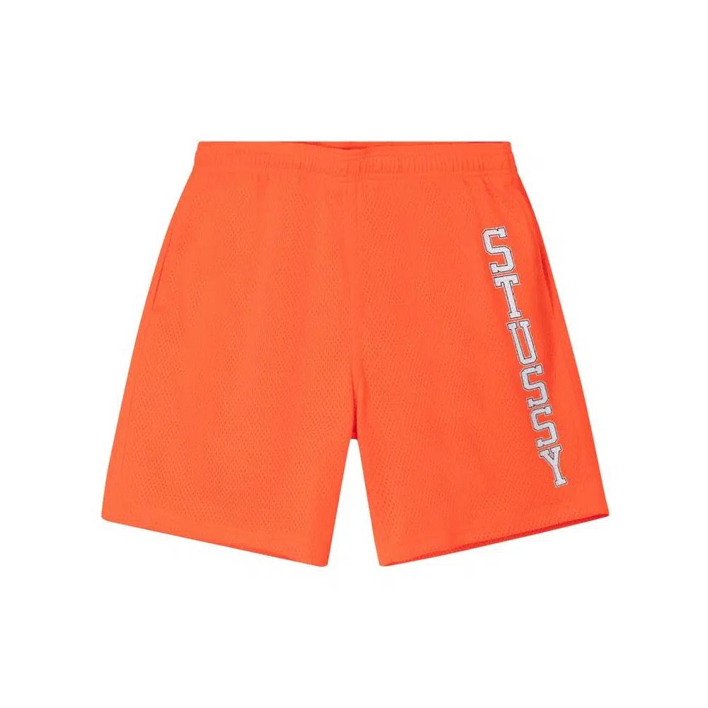 Шорты Stussy Collegiate Mesh Short 'Orange' 1