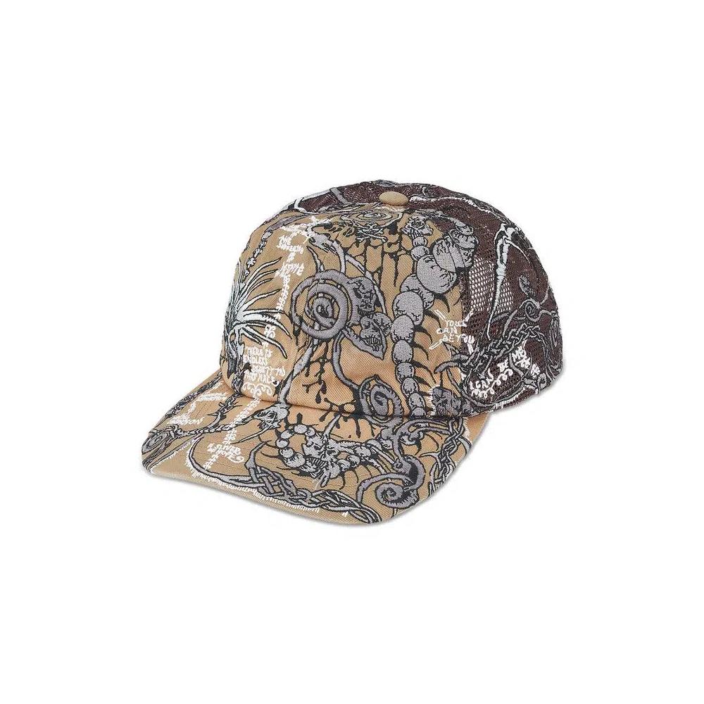 Кепки Supreme Wombat Embroidered Mesh Back 6-Panel 'Tan' 1