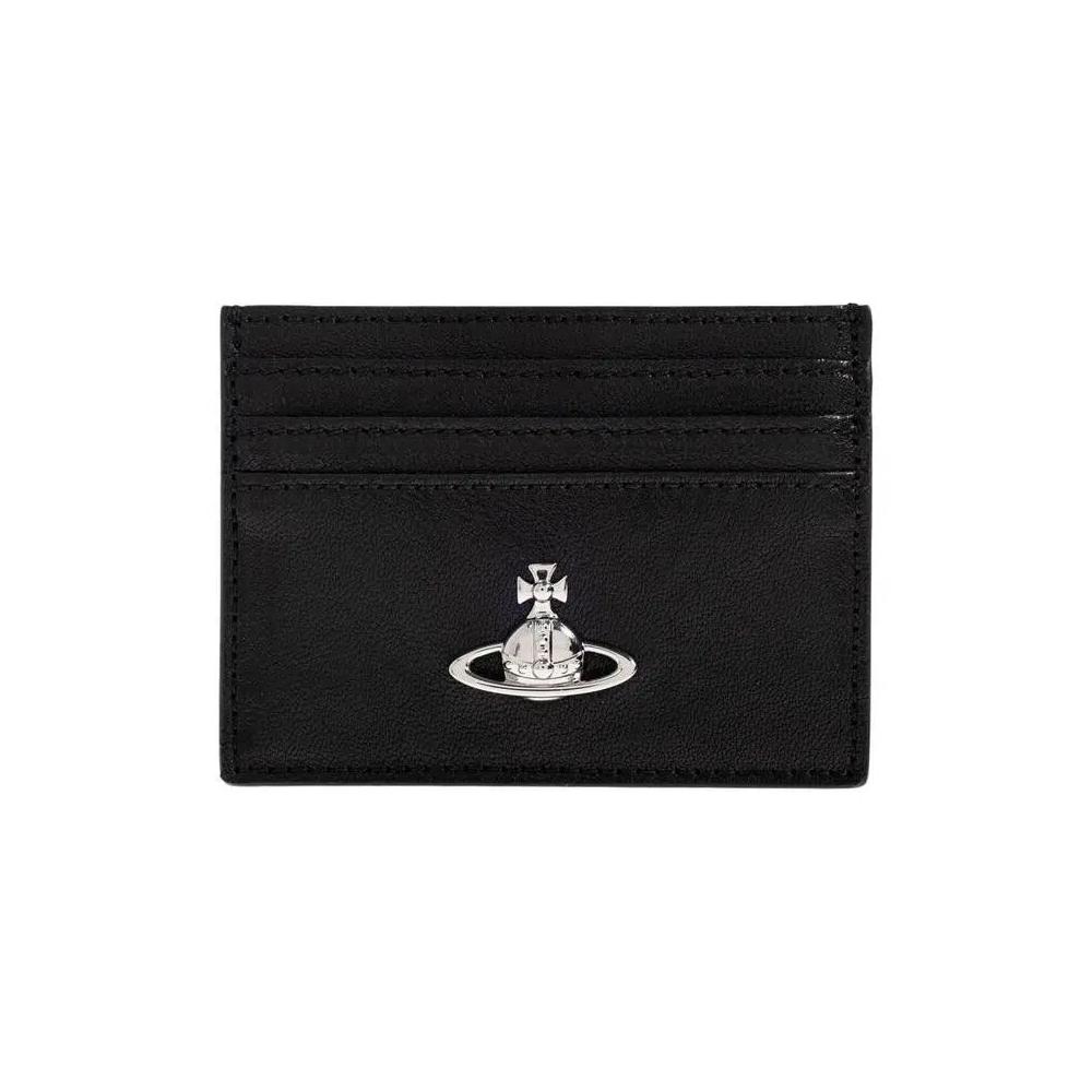 Визитницы Vivienne Westwood Card Holder Flat 'Black' 1