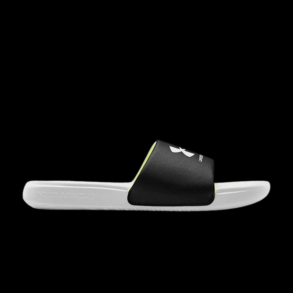 Слайды Under Armour Ansa Fixed Slide GS 'White Black' 1
