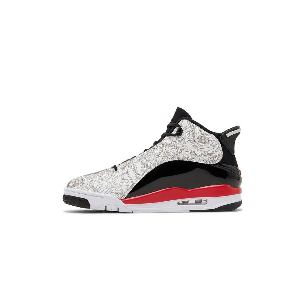 Повседневные кроссовки Air Jordan Dub Zero «Fire Red» 3