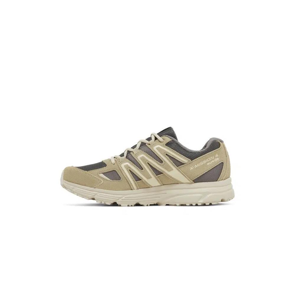 Кроссовки Salomon X-Mission 4 Suede 'Pewter Moss Grey' 3