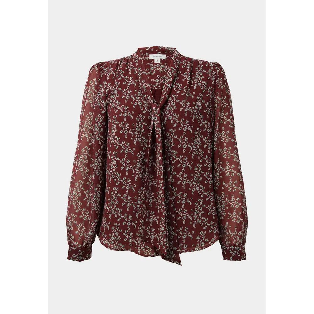 Блузка Rema Floral Tie 6