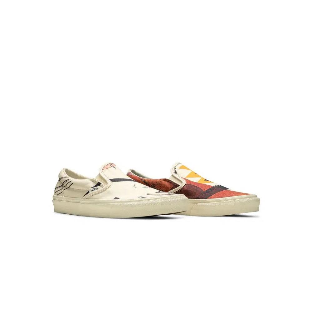 Слипоны MoMA x Vans Classic Slip-On 'Vasily Kandinsky's Orange' 8