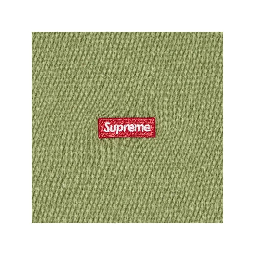 Футболка Supreme Small Box Tee 'Light Olive' 2