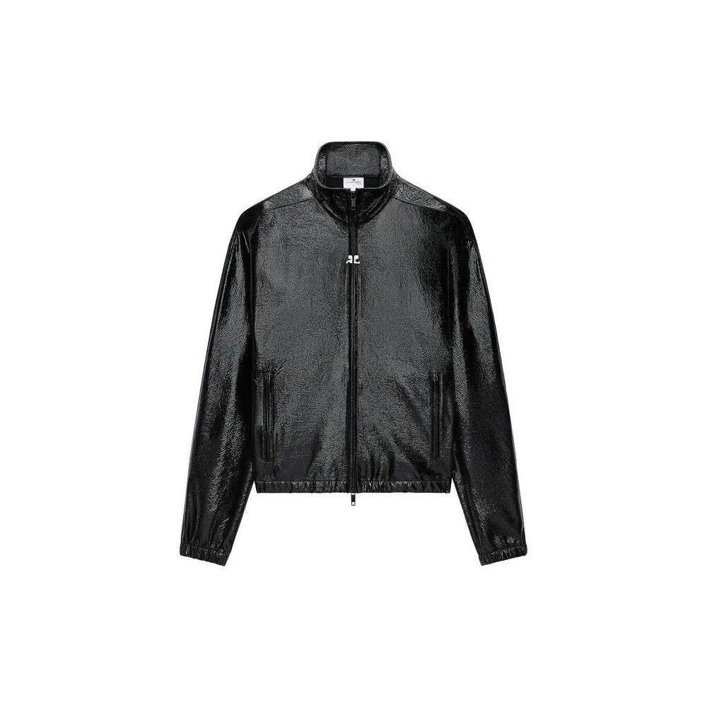 Верхняя одежда Courrèges Tracksuit Vinyl Jacket 'Black' 1