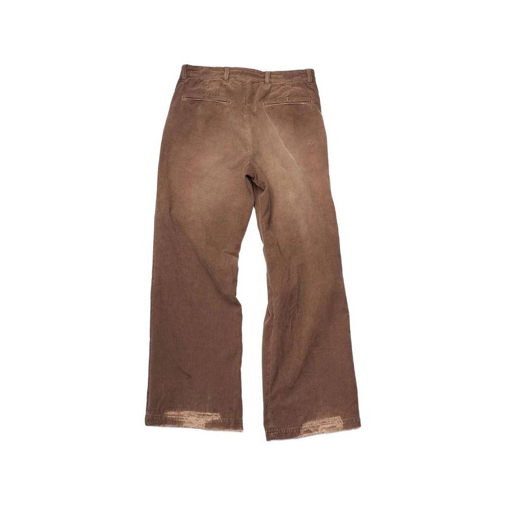 distressed corduroy trousers 2