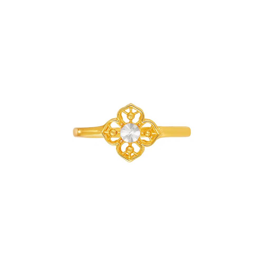 Кольцо HABIB 916/22K Yellow and White Gold Ring 6200177YW 2