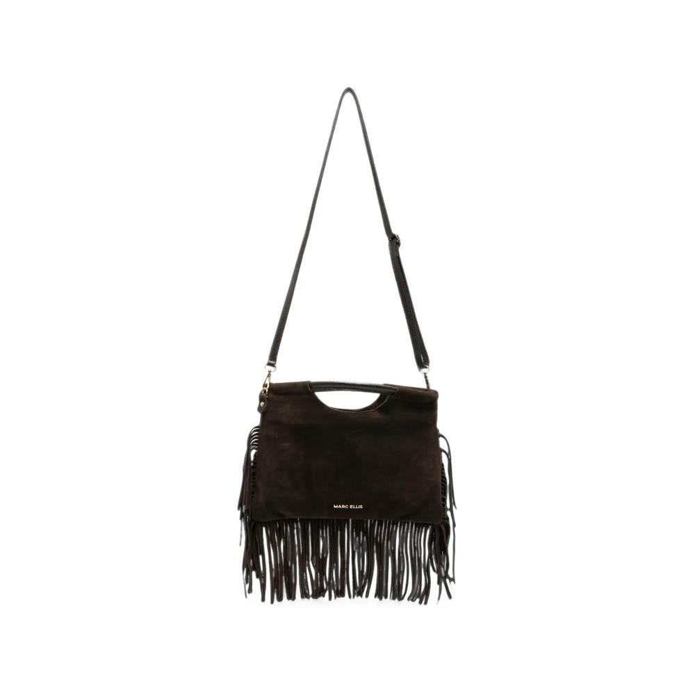 Cameliacm fringe-trim leather tote bag 1