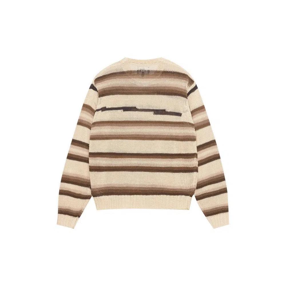 Свитеры Stussy Tonal Stripe Linen Sweater 'Натуральный' 2