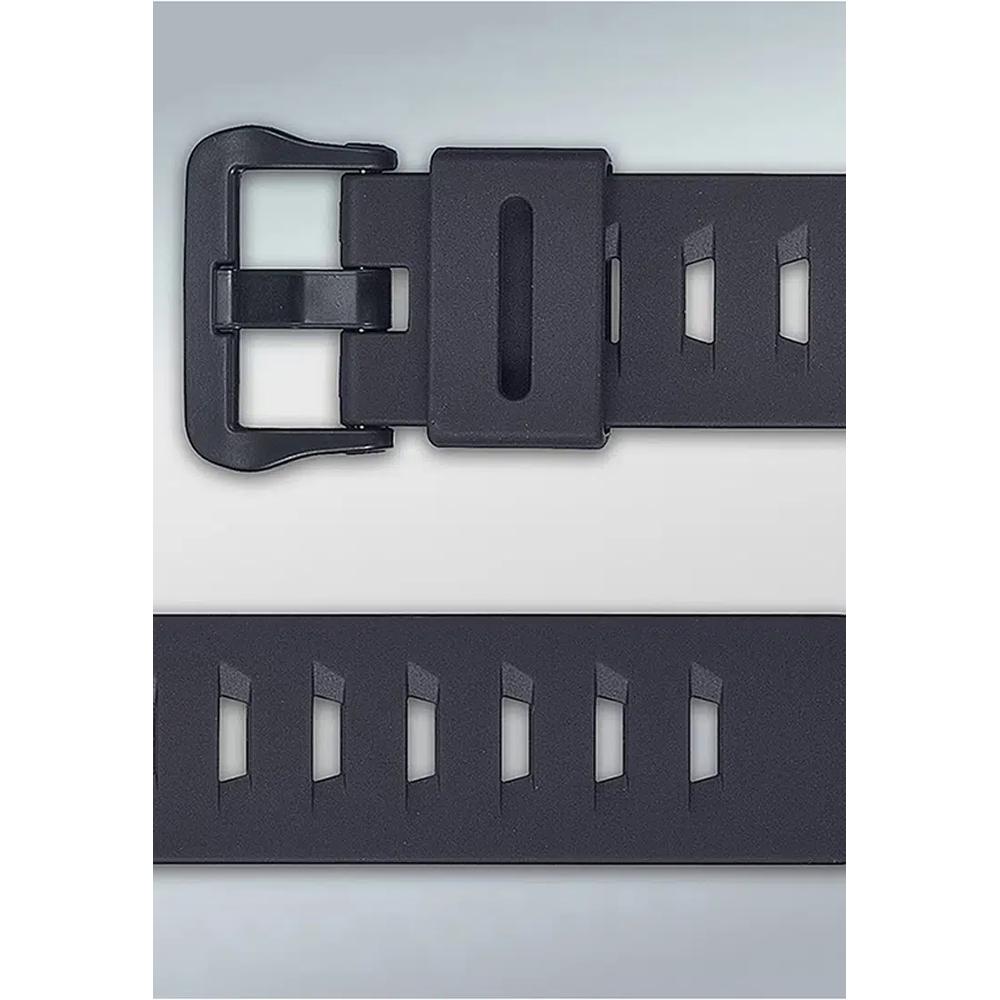 WS-B1000-1A Мужские цифровые часы с черным ремешком из смолы и Bluetooth 3