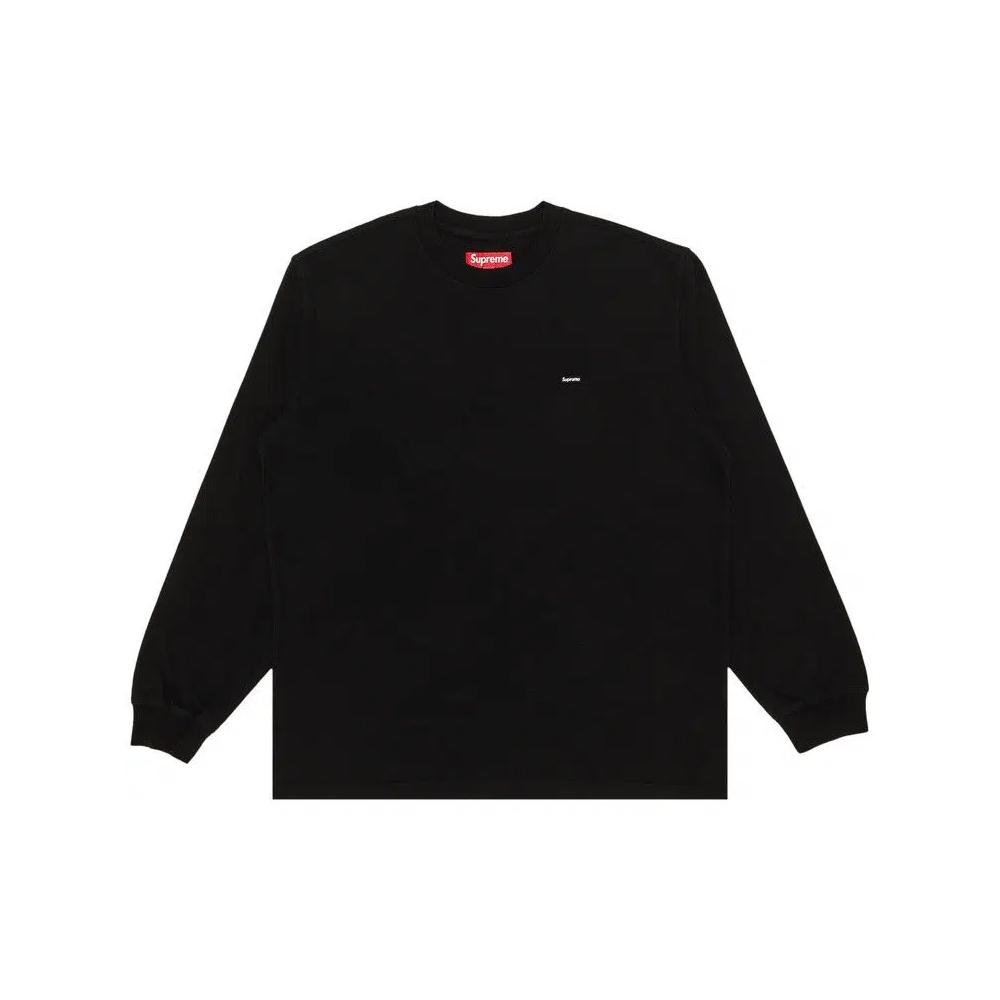 Футболки с длинным рукавом Supreme Small Box Long-Sleeve Tee 'Black' 1