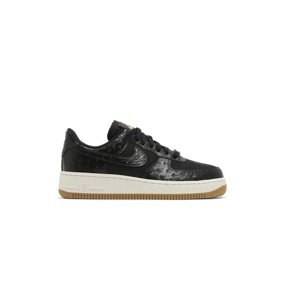 Кроссовки Nike Wmns Air Force 1 '07 LX 'Black Ostrich' 1