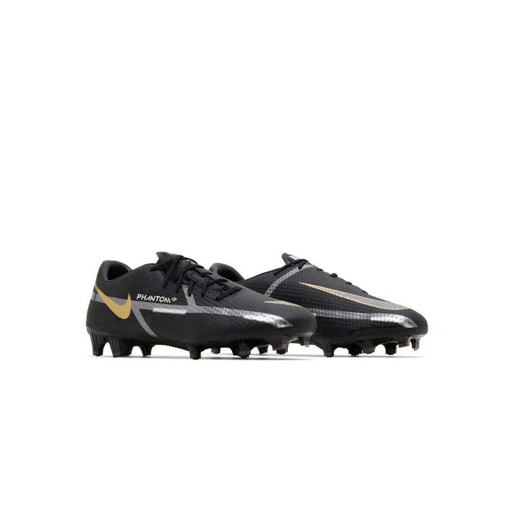 Бутсы Nike Phantom GT2 Academy MG 'Black Metallic Gold' 8