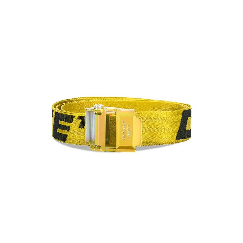 Ремни Off-White 2.0 Industrial Belt 'Yellow' 1