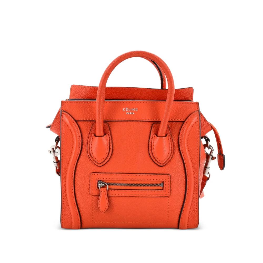 Сумка через плечо Luggage Bag Nano из зернистой кожи 1
