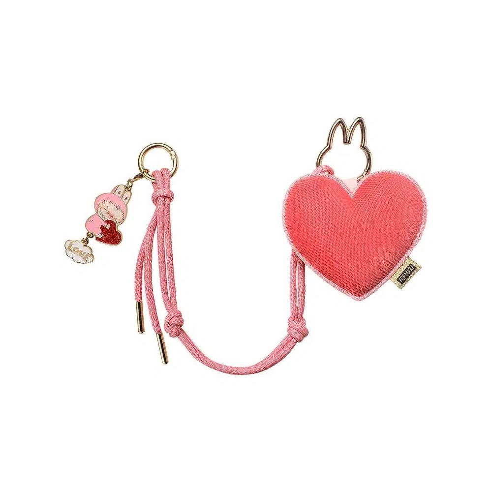 Плюшевые игрушки Pop Mart Labubu THE MONSTERS Pin for Love Series A-M Брелок с буквой 'Heart' 1