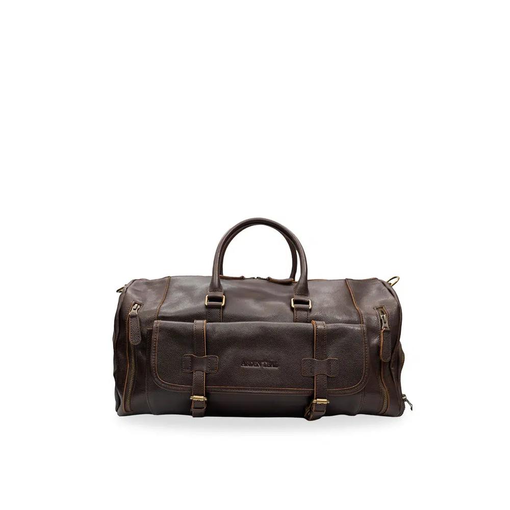 Кожаная дорожная сумка Barichara Walnut Leather Duffle 1