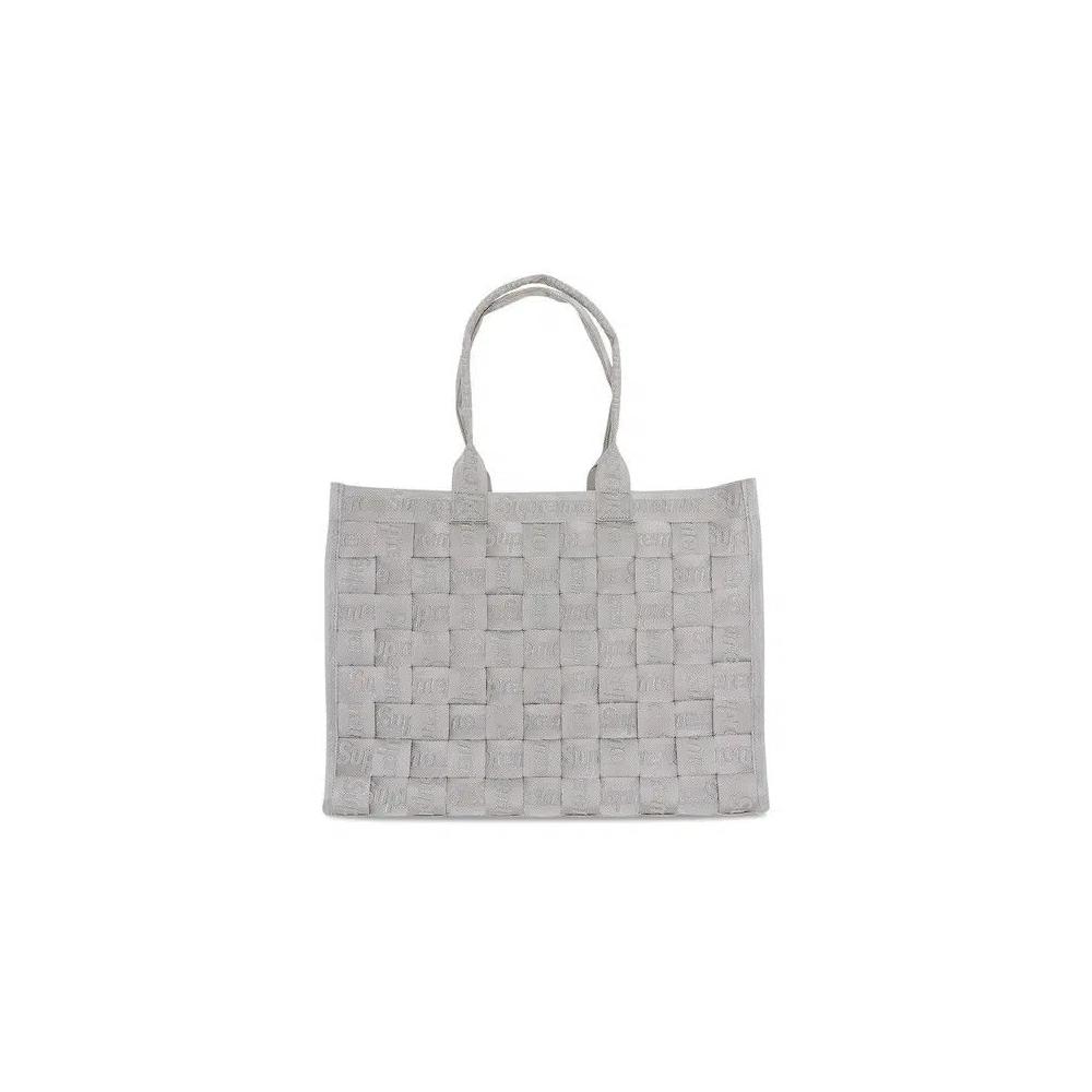 Сумки-тоут Supreme Woven Tote 'Grey' 2