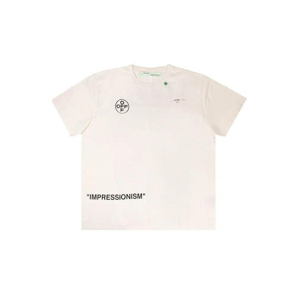 Футболки Off-White Stencil Logo T-Shirt 'White' 1