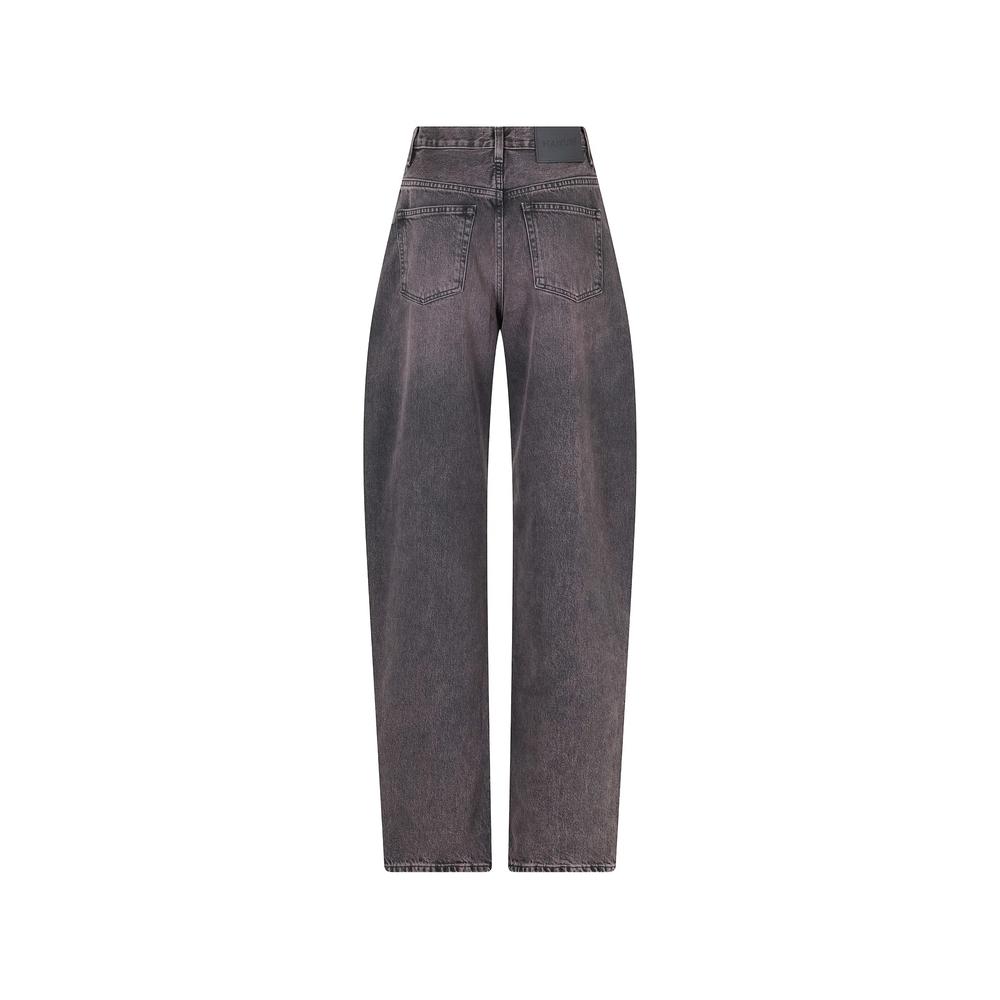 Bibi faded-effect wide-leg jeans 2