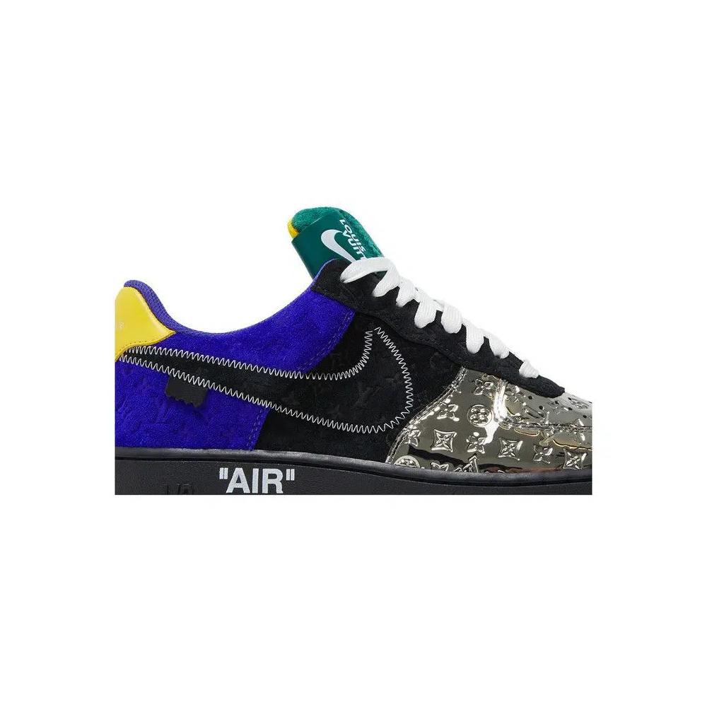 Кроссовки Louis Vuitton x Nike Air Force 1 Low 'Multi-Color Patchwork' 2