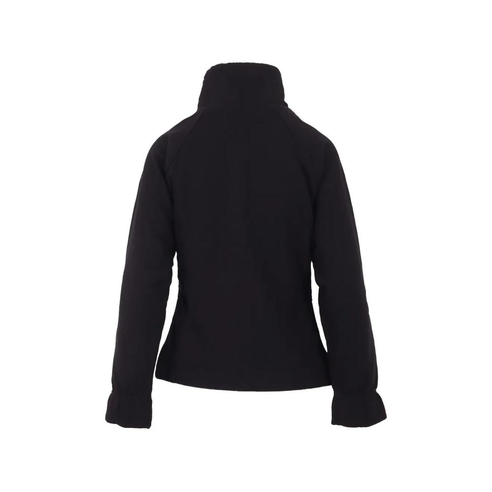 high-neck drawstring-fastening hoodie 2
