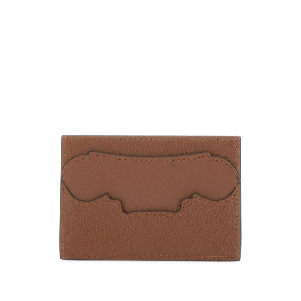 logo-embossed card holder 2