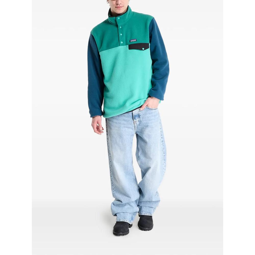 Свитер Lightweight Synchilla Snap-T Fleece в стиле колор-блок 2