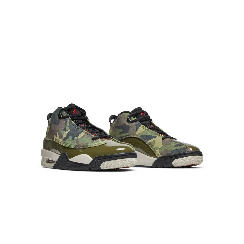 Кроссовки Air Jordan Dub Zero GS 'Olive Camo' 8