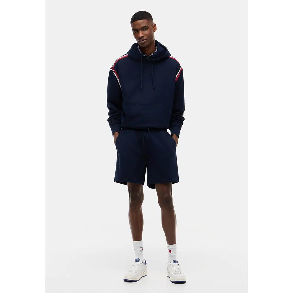 Шорты спортивные Global Stripe Logo Tape Sweat Shorts - Tommy Jeans 5