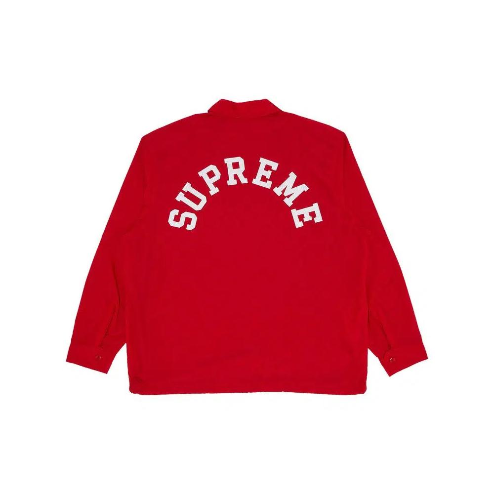 Куртки Supreme x Champion Coaches Jacket 'Красный' 2