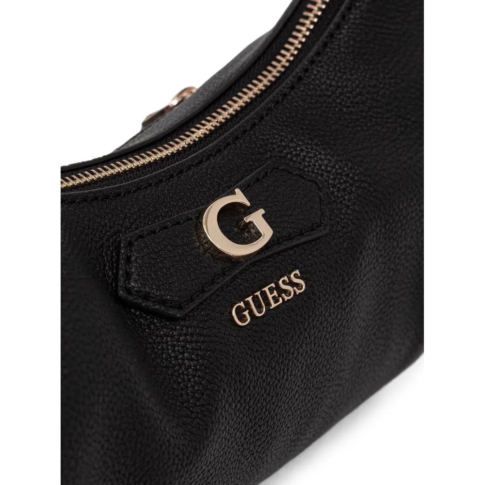 Suzy logo-plaque pebbled shoulder bag 3