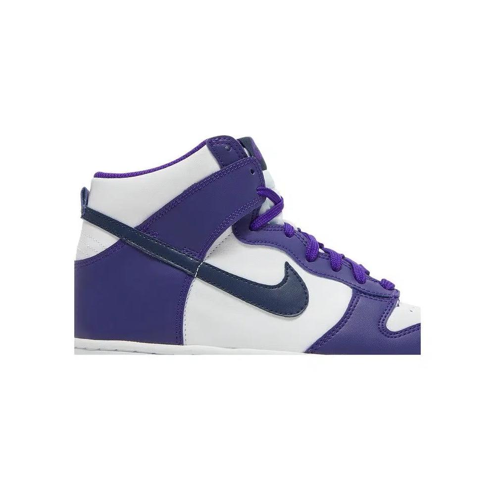 Кроссовки Nike Dunk High GS 'White Midnight Navy' 2