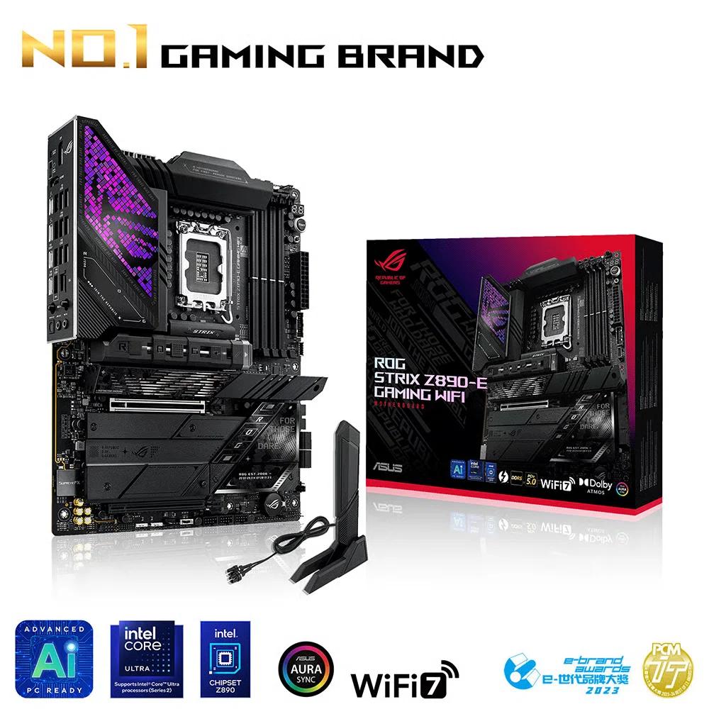 ASUS ROG STRIX Z890-E GAMING WIFI ATX материнская плата (DDR5) 1