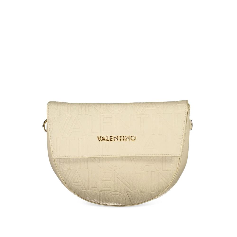 logo-embossed half-moon clutch bag 1