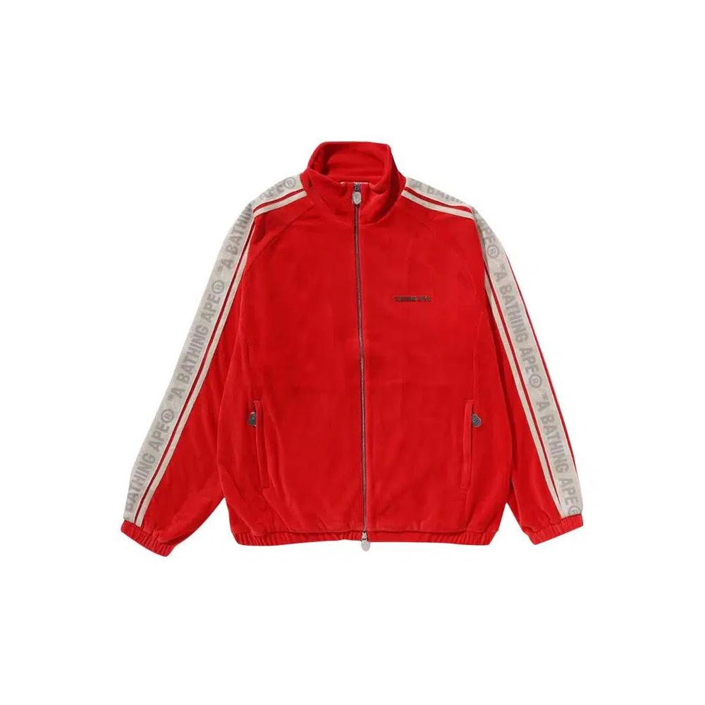 Трековые куртки BAPE Metal Logo Pin Track Jacket 'Red' 1
