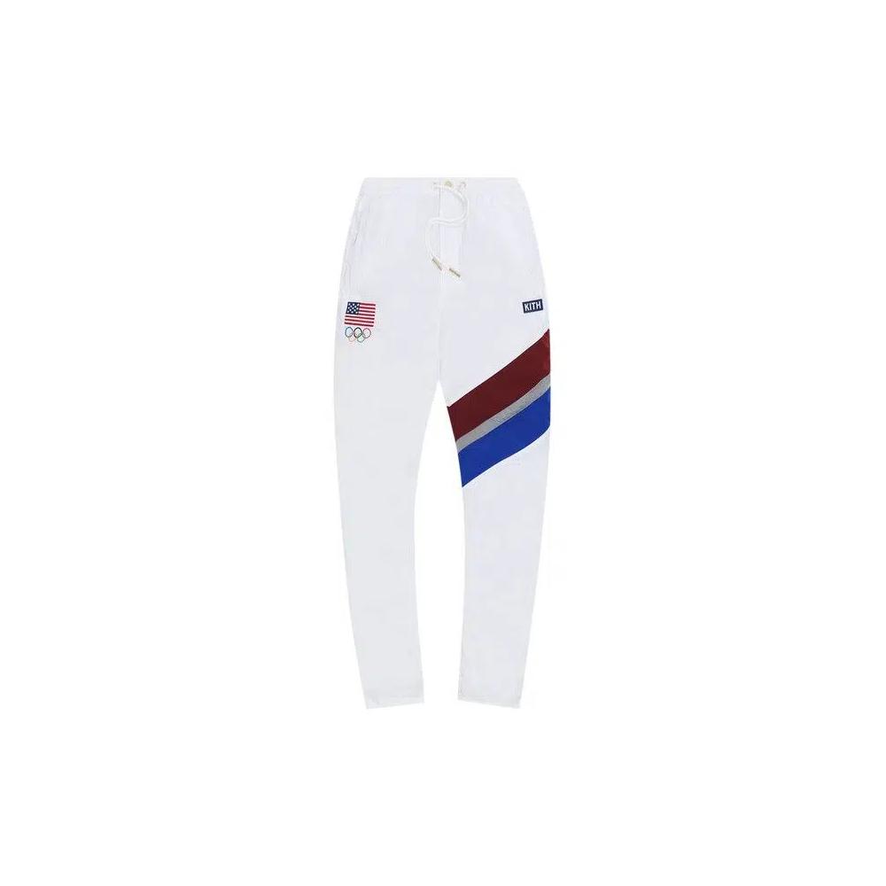 Спортивные штаны Kith USA Track Pant 'Белый' 1